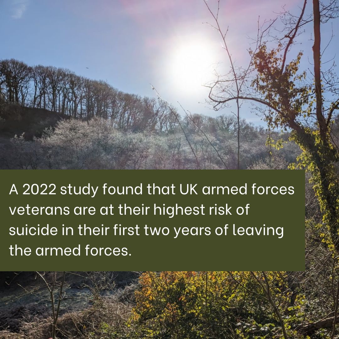Preventing Veteran Suicide: Nature-Based Support for North Devon Veterans